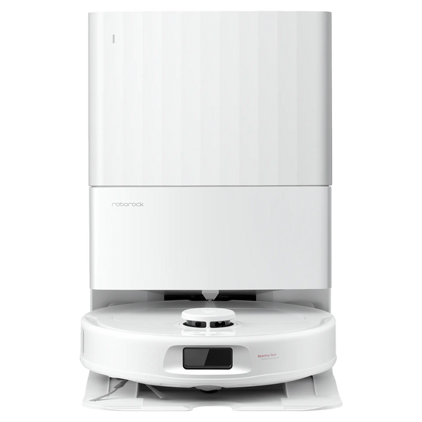 White — robot in dock, front