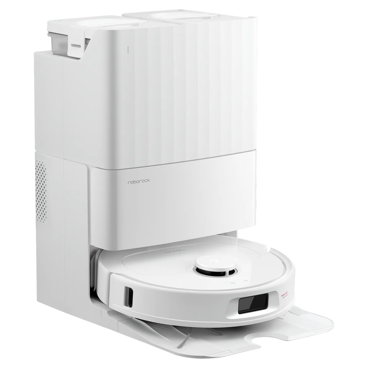 White — robot in dock, side left